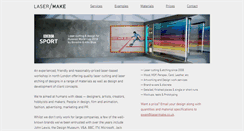 Desktop Screenshot of lasermake.co.uk